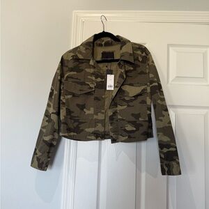 Camo Cropped Jacket